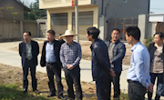 姜正才调度毛里湖镇扶贫攻坚暨美丽乡村建设工作