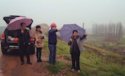 襄阳街街道政协活动组调研澧水二桥建设
