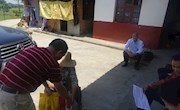 市政协组织走访慰问花桥村长寿片困难户