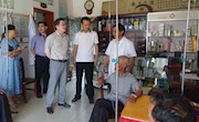 市政协主席会议视察我市乡镇卫生院建设工作
