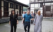 市政协主席会议视察宗教场所管理情况