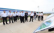 市政协主席会议视察津市港二期建设工作