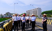 津市市政协主席会议视察“澧水流域（津市—石门）码头布局和航道疏浚”