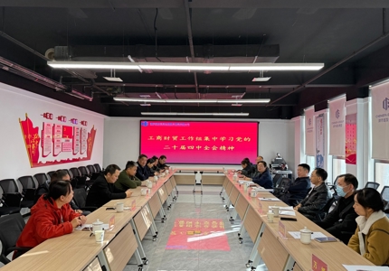 工商财贸工作组开展第四季度小组调研活动