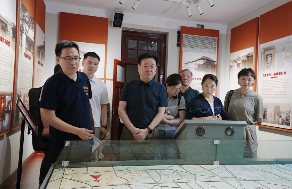 赓续红色血脉  传承红色基因——我市赴京开展朱务善红色文化深度挖掘工作